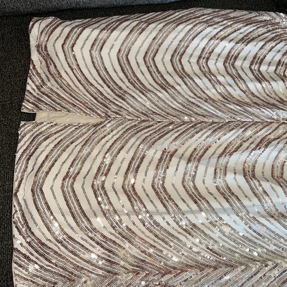 Faeriesty V-Neck Long Sleeve Sequin Cocktail Evening Holiday Dress Size 4XL - Picture 13 of 15